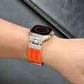 Silicone Apple Watch Band Series 11/10/9/8/7/6/5/4/ SE / Ultra 1/2/3 by Arleathercraft