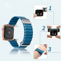 Leather Apple Watch Band Series 11/10/9/8/7/6/5/4/ SE / Ultra 1/2/3 by Arleathercraft