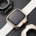 Zinc Plated Metal Apple Watch Case Series 10 Compatible (42MM, 46MM) by Arleathercraft