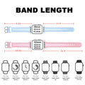 Silicon Apple Watch Band-Strap Series 10/9/8/7/6/5/SE Ultra/1/2 by Arleathercraft