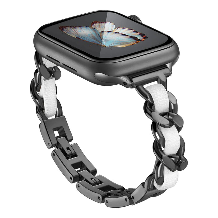 Stainless Steel Apple Watch Strap Series 11/10/9/8/7/6/5/4/ SE / Ultra 1/2/3 by Arleathercraft