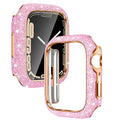 Glitter Apple Watch Case Series 10/9/8/7/6/5/4/SE by Arleathercraft