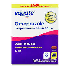 Omeprazole 20 mg Delayed-Release Tablets (28 Count) by Pasteur Pharmacy