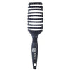 The Flex Brush XL Mixed Bristle Vent Brush with Boar & Nylon Pins, Black
