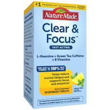 Nature Made Wellblends Clear & Focus Chewable Tablets, 30 Count by Pasteur Pharmacy
