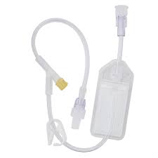 Sterile Filtered IV Extension Set, 16 Inch Length (Case of 50) by Pasteur Pharmacy