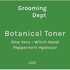 Grooming Dept Peppermint Hydrosols Botanical Toner 4 Oz by Pasteur Pharmacy