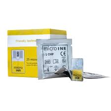 microINR PT/INR Test Chips for Point-of-Care Coagulation Meter (25 Count) by Pasteur Pharmacy