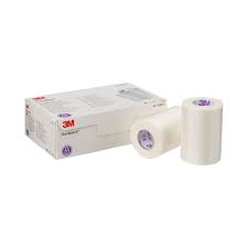 3M Durapore Silk-Like Cloth Surgical/Medical Tape, 3 Inch x 10 Yard, Box of 4 Rolls by Pasteur Pharmacy