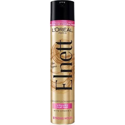 L'Oreal Elnett Strong Hold Volume Flat Hair Spray 200ml by Pasteur Pharmacy