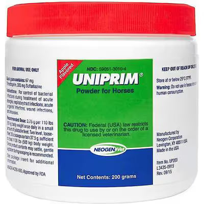 UNIPRIM Powder, 200g - Apple Flavored by Pasteur Pharmacy
