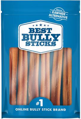 Best Bully Sticks 6-Inch Odor-Free Bully Sticks, 6-Piece Natural Beef Dog Chews (Sealed) by Price Is Right Miami