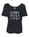 Sorry Boys I'm Taken