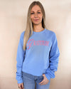 Gratitude Graphic Crew - Carolina Blue