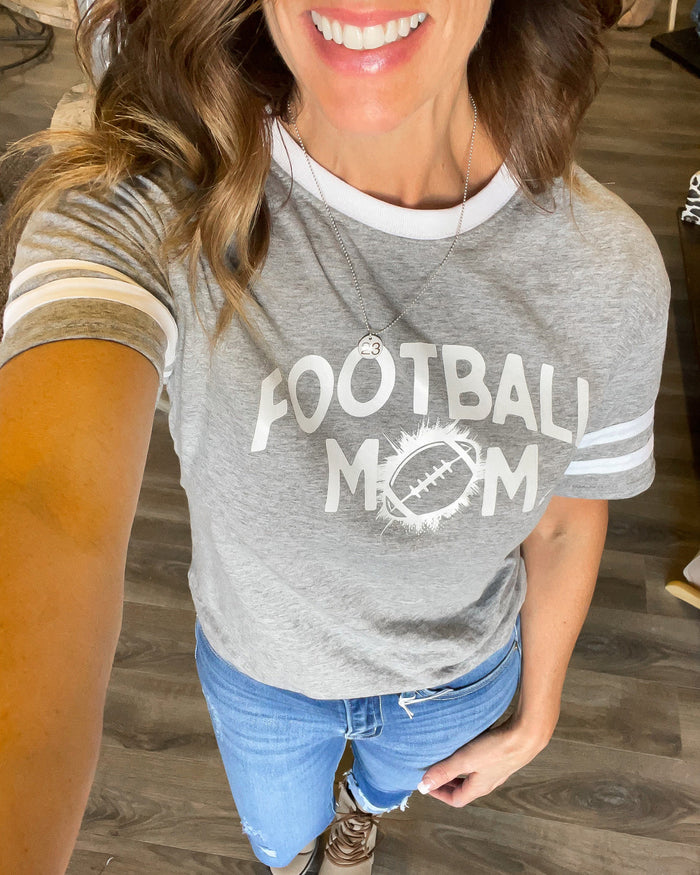 Football Mom Tee by Boutique 23