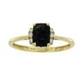 1.38ct Sapphire Diamond Ring 14KT Yellow Gold by Bids.com