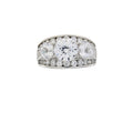 Cubic Zirconium CZ SS Bridal Sterling Silver by Bids.com