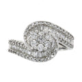 1.00ct Diamond Ring 14KT White Gold by Bids.com