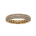 1.00ct Diamond Wedding Band Ring 14KT Rose Gold by Bids.com
