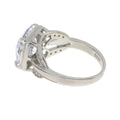Cubic Zirconium Ring Sterling Silver by Bids.com