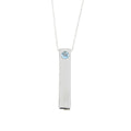 Blue Topaz Fashion Pendants Sterling Silver by Bids.com