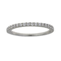 Cubic Zirconium Wedding Band Ring Sterling Silver by Bids.com