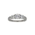 Cubic Zirconium CZ SS Bridal Sterling Silver by Bids.com
