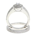 Cubic Zirconia CZ SS Bridal Sterling Silver by Bids.com