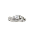 .70ct Diamond Engagement Ring Set 14KT White Gold by Bids.com