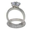 Cubic Zirconium CZ SS Bridal Sterling Silver by Bids.com