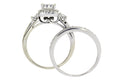 1.00ct Diamond Engagement Ring Set 10KT White Gold by Bids.com