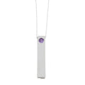 Created Alexandrite Fashion Pendants Sterling Silver by Bids.com