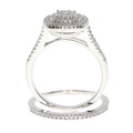 Cubic Zirconium CZ SS Bridal Sterling Silver by Bids.com
