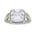 Cubic Zirconium Ring Sterling Silver by Bids.com