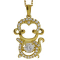 Cubic Zirconia Animal Pendant Sterling Silver by Bids.com