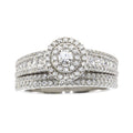 Cubic Zirconia CZ SS Bridal Sterling Silver by Bids.com