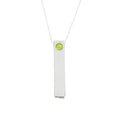 Peridot Fashion Pendants Sterling Silver by Bids.com