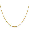 0.8 mm Gold-plated Sterling Silver Box Chain 20 inch