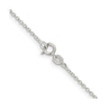 1.1 mm Sterling Silver Forzantine Cable Chain by Fine Color Jewels