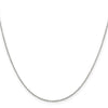 1.1 mm Sterling Silver Forzantine Cable Chain