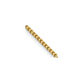 14K Yellow Gold 1.25 mm Franco Chain by Fine Color Jewels
