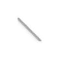 1 mm Solid Gold Box Chain 18 inch by Fine Color Jewels