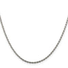 Sterling Silver Diamond-cut Rope Chain