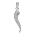 Gold Italian Horn Pendants by Fine Color Jewels