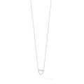 Diamond Heart Pendant Necklaces 1/5 ctw by Fine Color Jewels