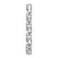 1 ct Lab Grown Diamond Five Heart Bar Pendant 14k Gold by Fine Color Jewels