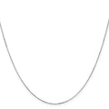 0.5 mm 14k Gold Box Chain with Lobster Clasp by Fine Color Jewels
