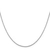 1 mm Solid Gold Box Chain 18 inch