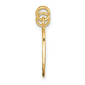 10k 3 piece Break-apart Big Sis, Sis and Lil Sis Charm Pendant by Fine Color Jewels