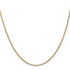 16 inch 10K Yellow Gold 1 mm Box Chain with Lobster Clasp